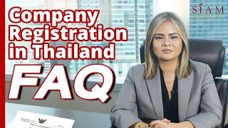 Company Registration in Thailand FAQ | Siam Legal