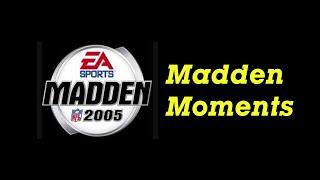 Madden NFL 2005 Madden Moments All Scenarios 