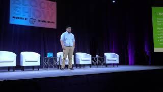i-House.com U.S. General Manager Tony Xiang spoke at BlockShow 2018