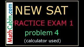 SAT Practice Test 1, section 4, Problem # 4