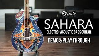 Lindo Sahara Electro Acoustic Bass Guitar | Demo and Playthrough