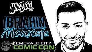 Ibrahim Moustafa @ Emerald City Comic Con with WhoDooTV