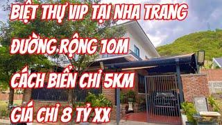 (T682) BÁN CĂN BIỆT THỰ TẠI KHU BIỆT THỰ VIP TẠI NHA TRANG , ĐƯỜNG RỘNG 10m , gần biển nha trang