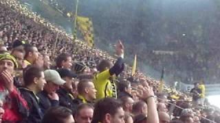 Abpfiff am 29. Spieltag 2010 BVB 09 vs. Werder Bremen im Westfalenstadion (Signal Iduna Park)