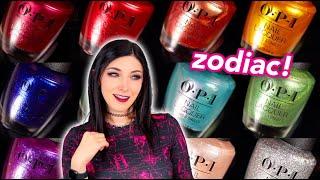 OPI Big Zodiac Energy Nail Polish Collection Swatches and Review || KELLI MARISSA