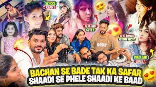 Rashida Ki Bachpan Se School Or College Ki Photos | Face Change Hogaya | Fokats | Abresh & Zeeshan