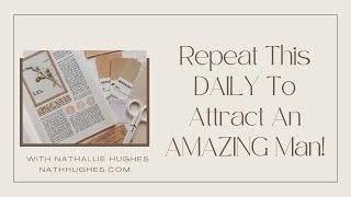 Rampage To Attract A Better Type Of Man | #lawofattraction #mindsetshift #nathhughes