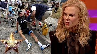 Nicole Kidman Stunned By Geraint Thomas’ Broken Pelvis | The Graham Norton Show