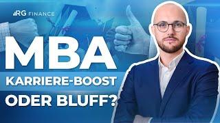 MBA als Karriere Booster - Wahr oder falsch? Ein Erfahrungsbericht von Tim