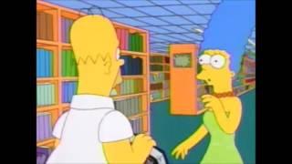 The Simpsons - Homer Accidentally Reads a Mapplethorpe