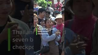 Thailand & Cambodia close land borders after leaked call with Hun Sen and soldier death in May | RFA