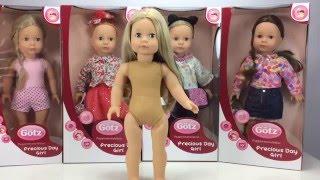 The Gotz Precious Day Cute Dolls Can Choose From Variety of Stylish Outfits