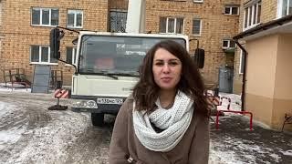 Как Поднять Оборудование На Крышу 9 ти этажного Дома. Автокран 25 тонн. Стрела 40 метров.