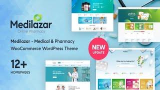 Medilazar - Pharmacy Medical WooCommerce WordPress Theme Free Download