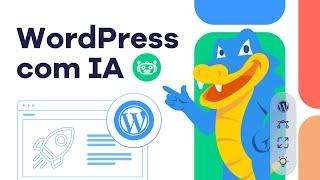 WordPress with AI: Create your website in 5 minutes on HostGator