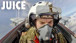 Bonus Ukraine MiG-29 Pilot Interview Footage | "Juice"