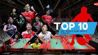 TOP 10 BWF World Ranking - Badminton Men's Singles