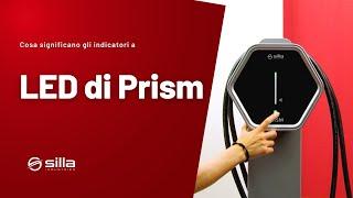 I Led di Prism Solar, la colonnina di ricarica, cosa significano?