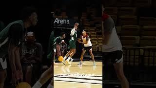 Oak Ridge’s Newest star goes to work in front of UCF Head Coach Johnny Dawkins #youtubeshorts