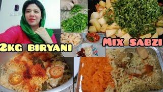 2Kg Biryani Baanti || Mix Vagitable Recipe || 9 Muharrum Roza Iftar ||Sokhan Life