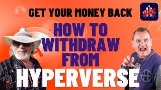How to withdraw from HyperVerse - The Full Process Explained Easy by Step by investor Marc GARDINER