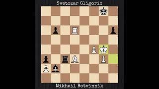 Mikhail Botvinnik vs Svetozar Gligoric | Hastings (England) - 1962