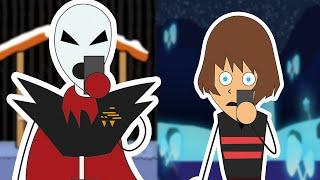 Canon Underfell Facts: Papyrus and Frisk (Teach Tale Undertale animation Undertale AU Canon)