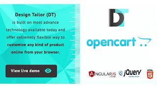 Design Tailor - Custom Product Designer Plugin Opencart | Codecanyon Scripts and Snippets