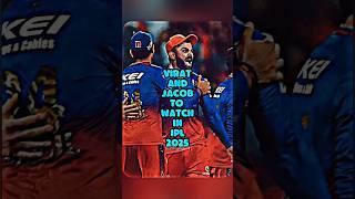 VIRAT X JACOB DESTRUCTION FOR RCB IN IPL #ipl #cricket #rcb