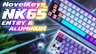 NovelKeys NK65 Entry and Aluminum Review: Press F5 to Refresh Cart!