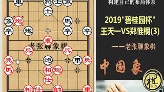 2019年「碧桂园杯」象棋冠军邀请赛决赛第三局，王天一和郑惟桐对杀激烈，令人窒息