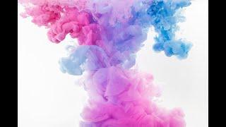 1 hour of  Slow Motion Ink In Water, Visual Video With Relaxing Music for Study and Sleep 2022