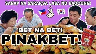 MY KOREAN FAMILY BET NA BET ANG PINAKBET | KAHIT MAG AMOY BAGOONG SA SARAP | filipino food