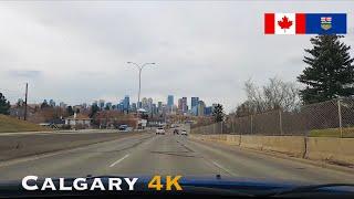 Calgary 4K - Macleod Trail to Downtown