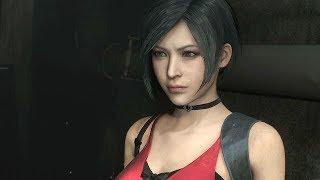 RESIDENT EVIL 2 REMAKE All Ada Wong Scenes