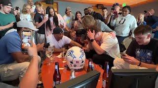 Isaiah Davis gets the call with family and friends around, NFL Draft