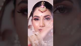 Elegant North Indian Bride look #explore #makeup #indianbride #bollywoodbride #makeupartist #fyp