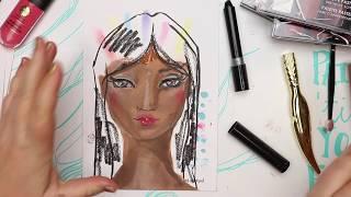 Face Chart art with Jane Davenport  - 1