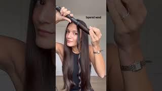 4 ways to curl hair using a straightener, tapered, thin & large wand (ghd ambassador) #hairstyle