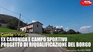 Contile   EX CANONICA E CAMPO SPORTIVO PROGETTO DI RIQUALIFICAZIONE DEL BORGO