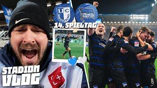 DA SIND WIR DOCH  | 1. FC Magdeburg  Hertha BSC - STADION VLOG 