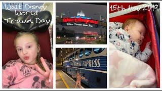 Walt Disney World Day 1 - Travel Day and Disney Springs with a new born baby and a 7 year old