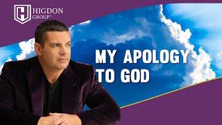 My Apology to God