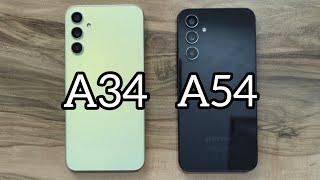 Samsung Galaxy A34 5G vs Samsung Galaxy A54 5G