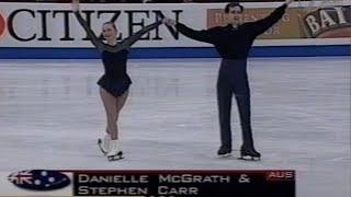 McGrath & Carr  1998 World pairs free skate | Palladio' - by Karl Jenkins #AUSkate