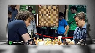 Stunning Turnaround:Hans Niemann Triumphs After Tense Draw |World Blitz 2024! #chess #gukesh #pw