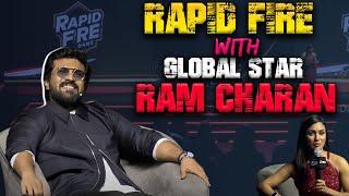 Rapid Fire With Global Star Ram Charan | Ram Charan | Ram Charan Latest Interviews |