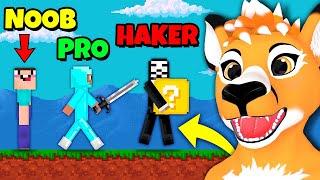 NOOB vs PRO vs HAKER w MINECRAFT! | Noob vs Pro 4: Lucky Block