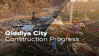 Qiddiya City Construction Progress