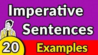 Imperative Sentences in English Grammar Examples by Rohit | Grammar 10th Class